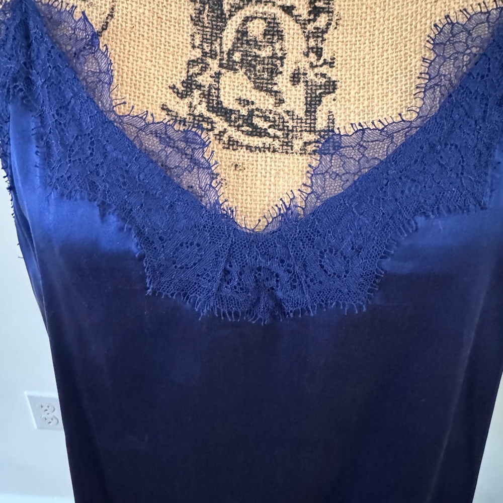 Cami NYC Deep Blue Camisole with Lace